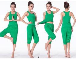 彩色欧美瑜伽服装图片,色彩斑斓的时尚健身潮流